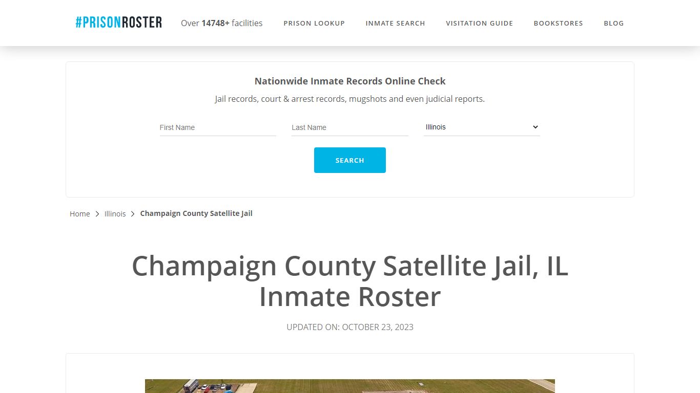 Champaign County Satellite Jail, IL Inmate Roster - Prisonroster